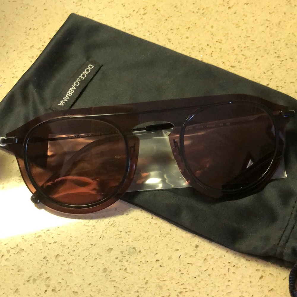 👓Dolce & Gabbana AUTH 48mm round sung… - Picture 12 of 13